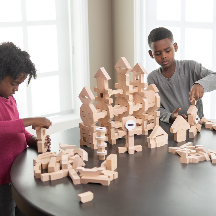 Montessori Woodwerks Future Blocks 132 Stück Set